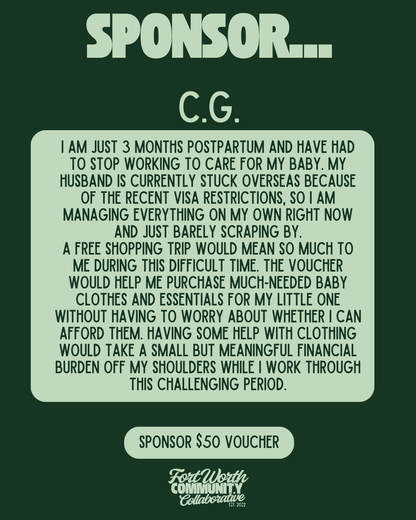 Sponsor A Voucher
