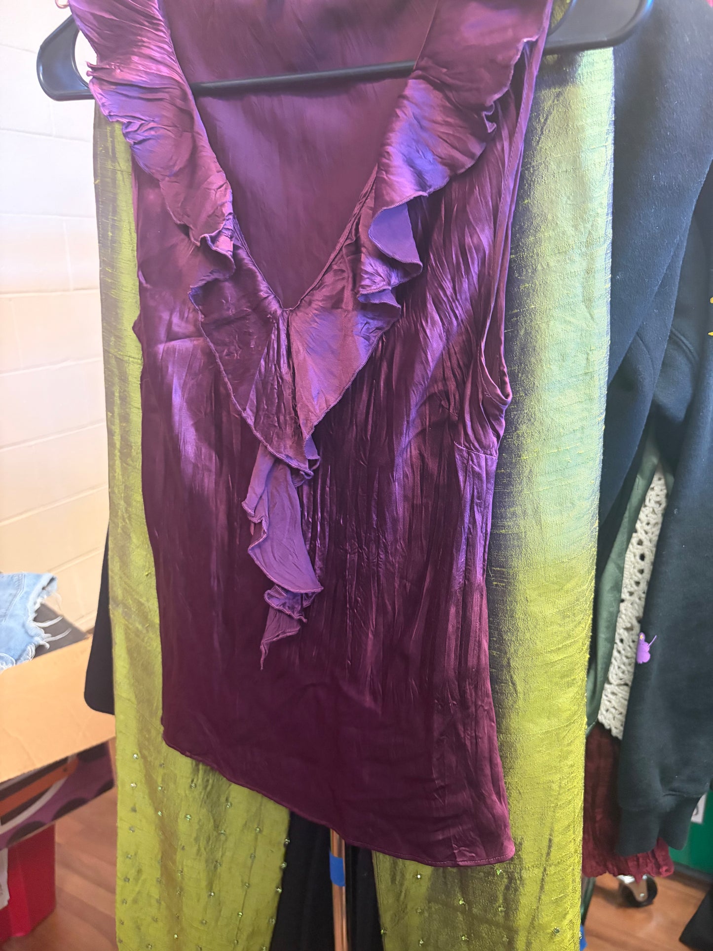 Vintage Resource Silk Tank- 12