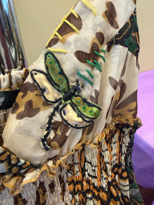 Cheetah Tank Dress - M