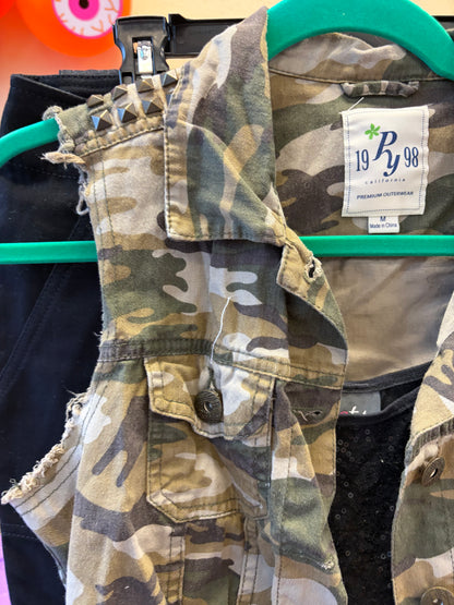 Camo Studded Tank - M