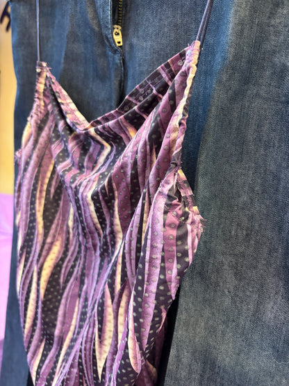 Y2K Purple Tank - S