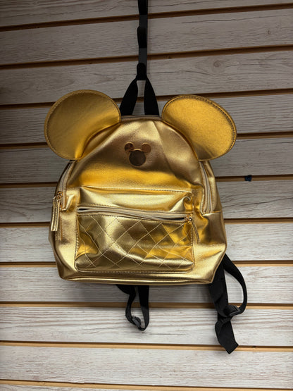 Mouse Gold Mini Backpack