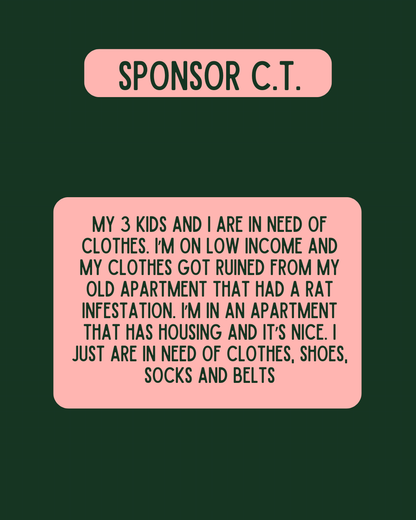 Sponsor A Voucher