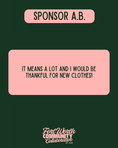 Sponsor A Voucher