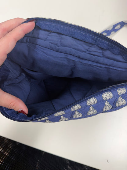Quilted blue crossbody