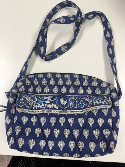 Quilted blue crossbody