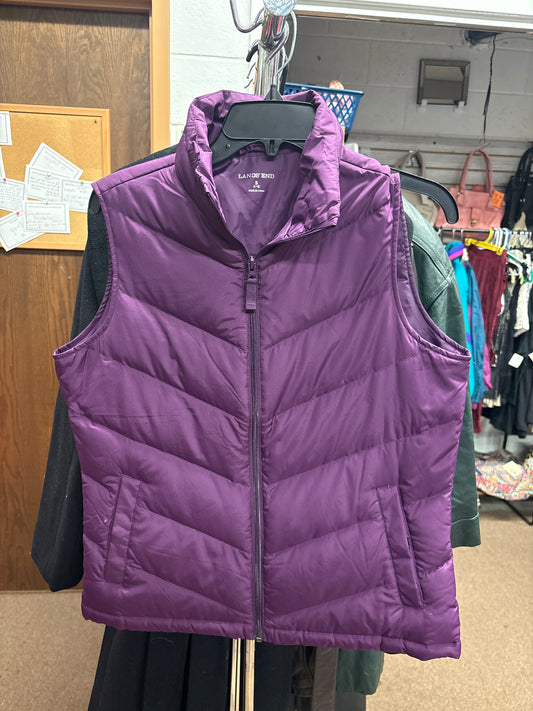 Land’s End Puffer Vest Sz S