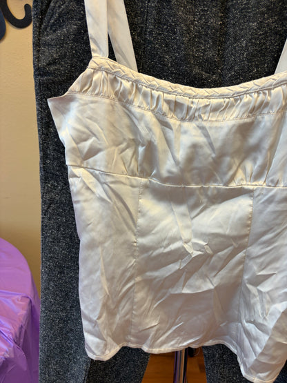 Cream Corset Tank - S