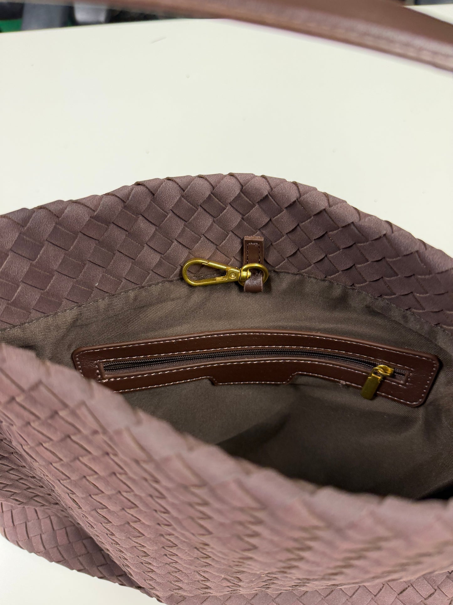 Suede wicked bag