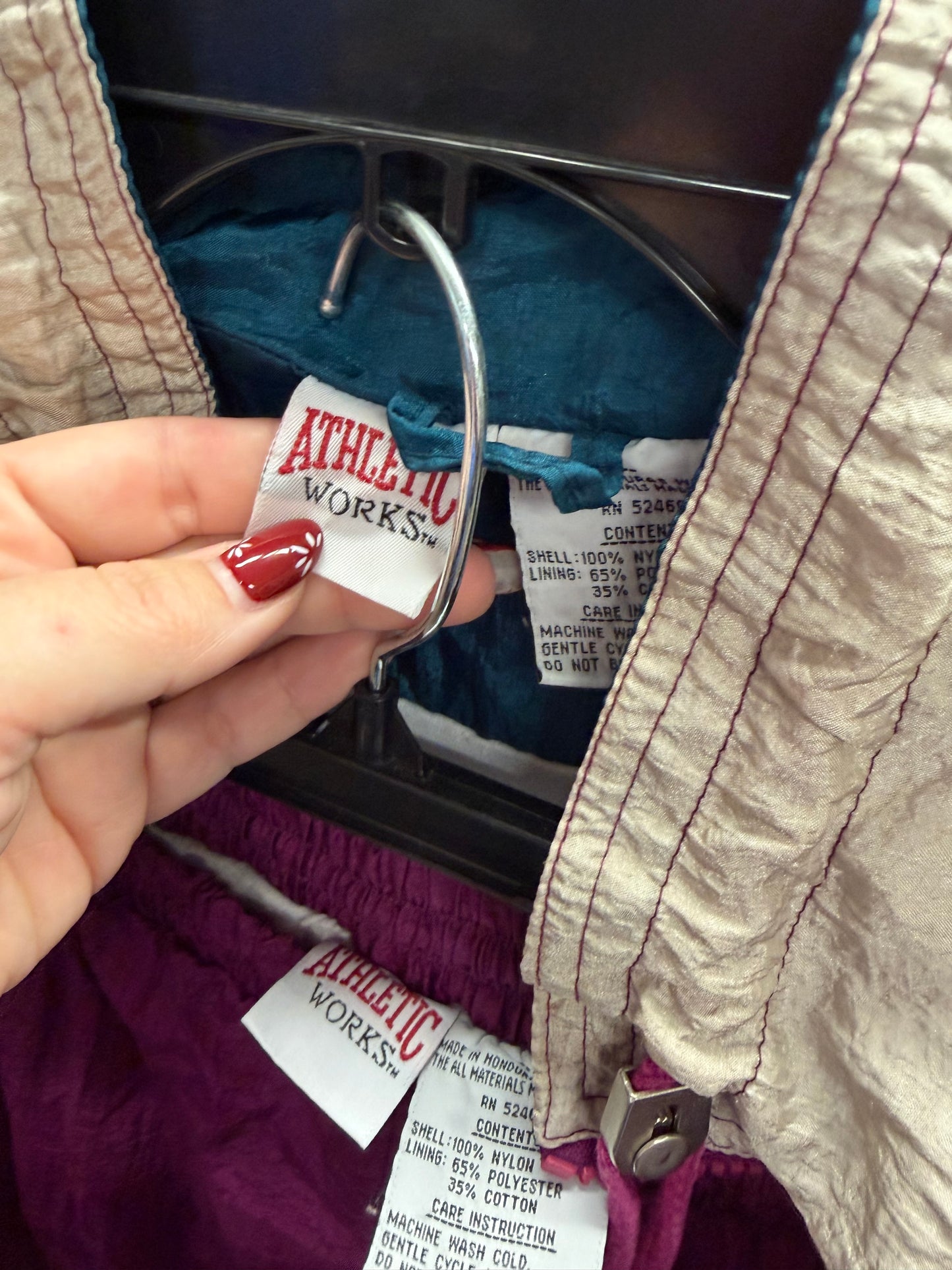 Athletic Works Windbreaker Suit-L