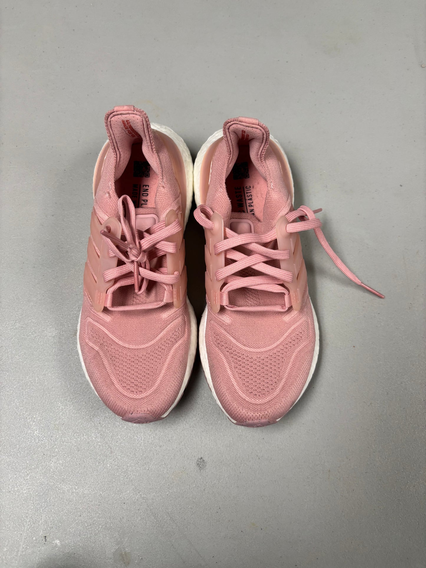 Adidas Pink Women’s Ultraboost 22 Sneakers- W 7