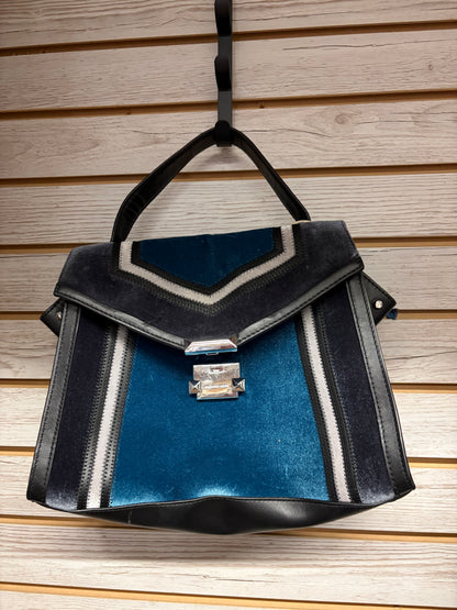MK Black and Teal handbag