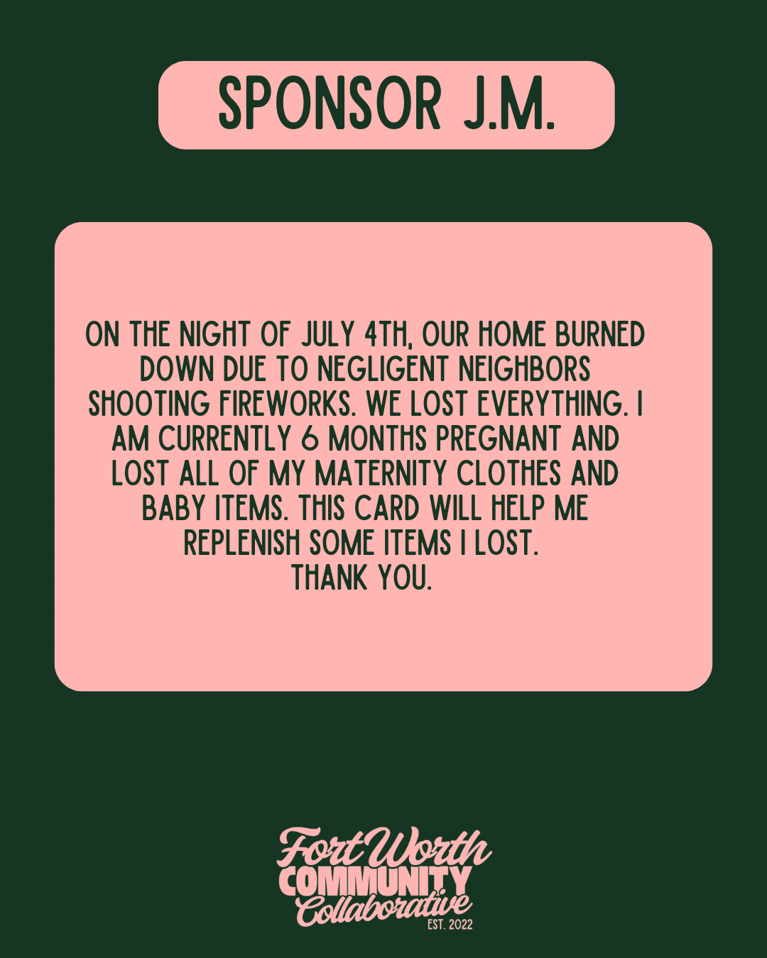Sponsor A Voucher