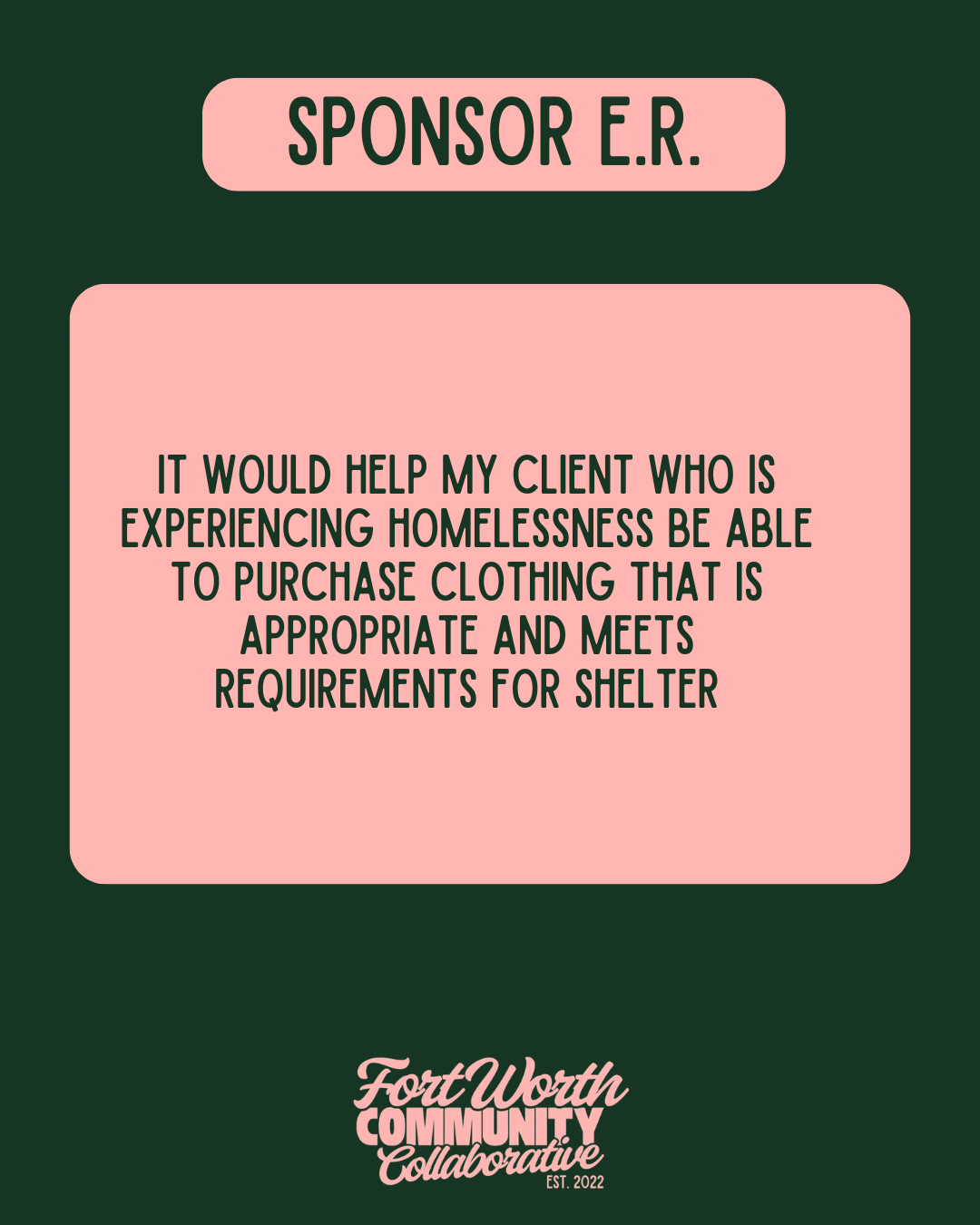 Sponsor A Voucher