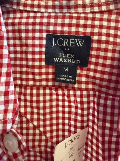 J Crew Plaid Button Up-NWT!-M