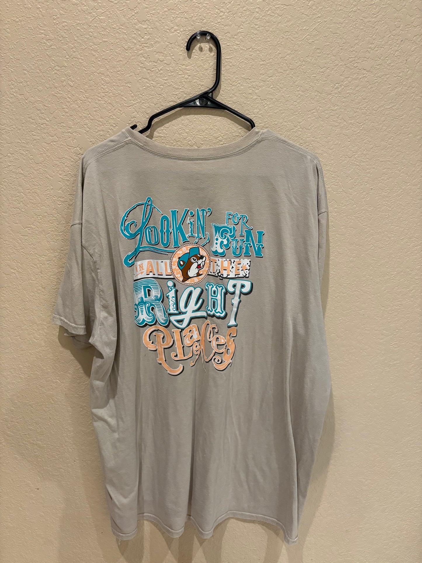 Buc-ee’s Tan T-Shirt (3XL)