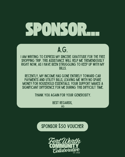 Sponsor A Voucher