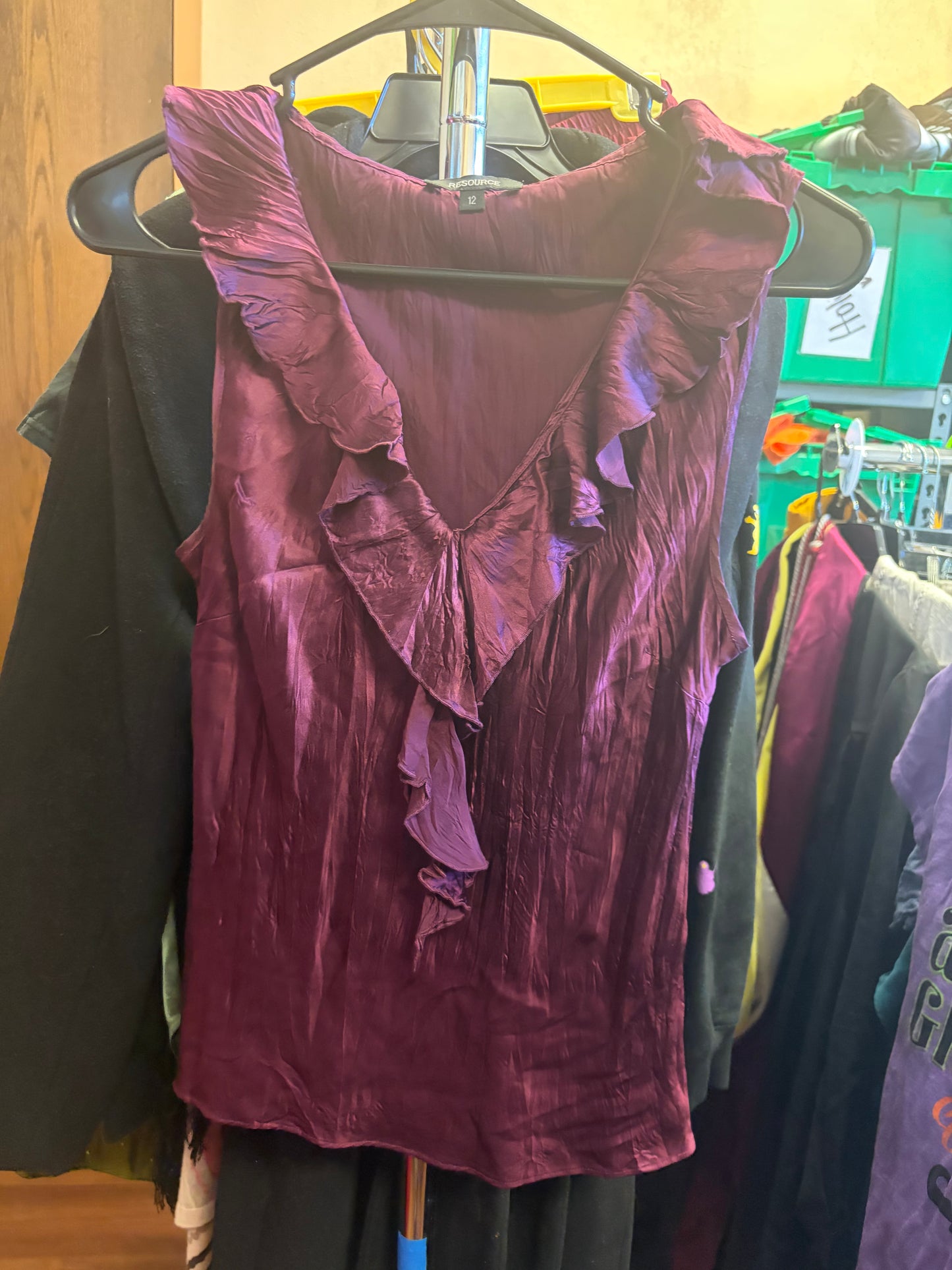 Vintage Resource Silk Tank- 12