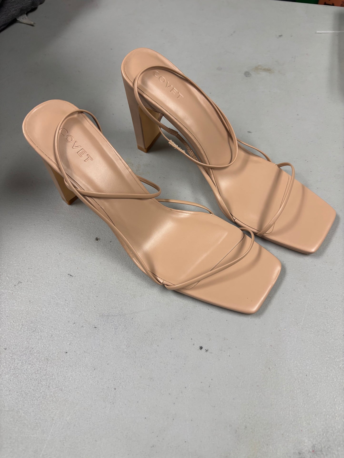 COVET Tan Heels-W 9