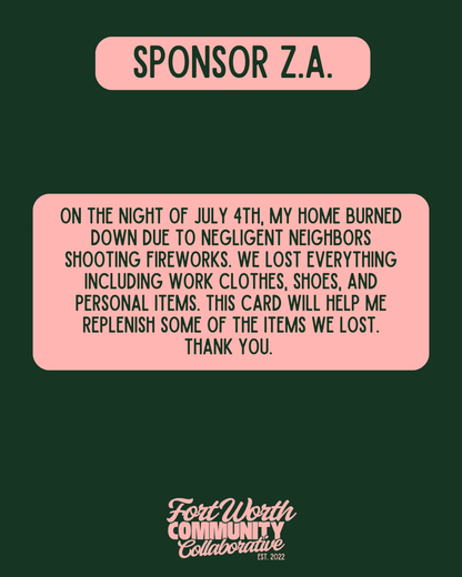 Sponsor A Voucher