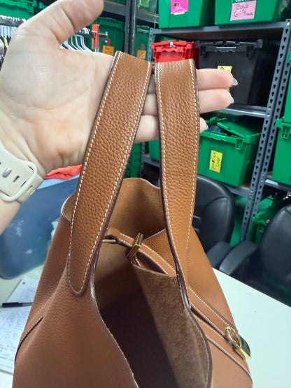 DUPE: Hermes Taurillon Clemence Picotin Lock Bag