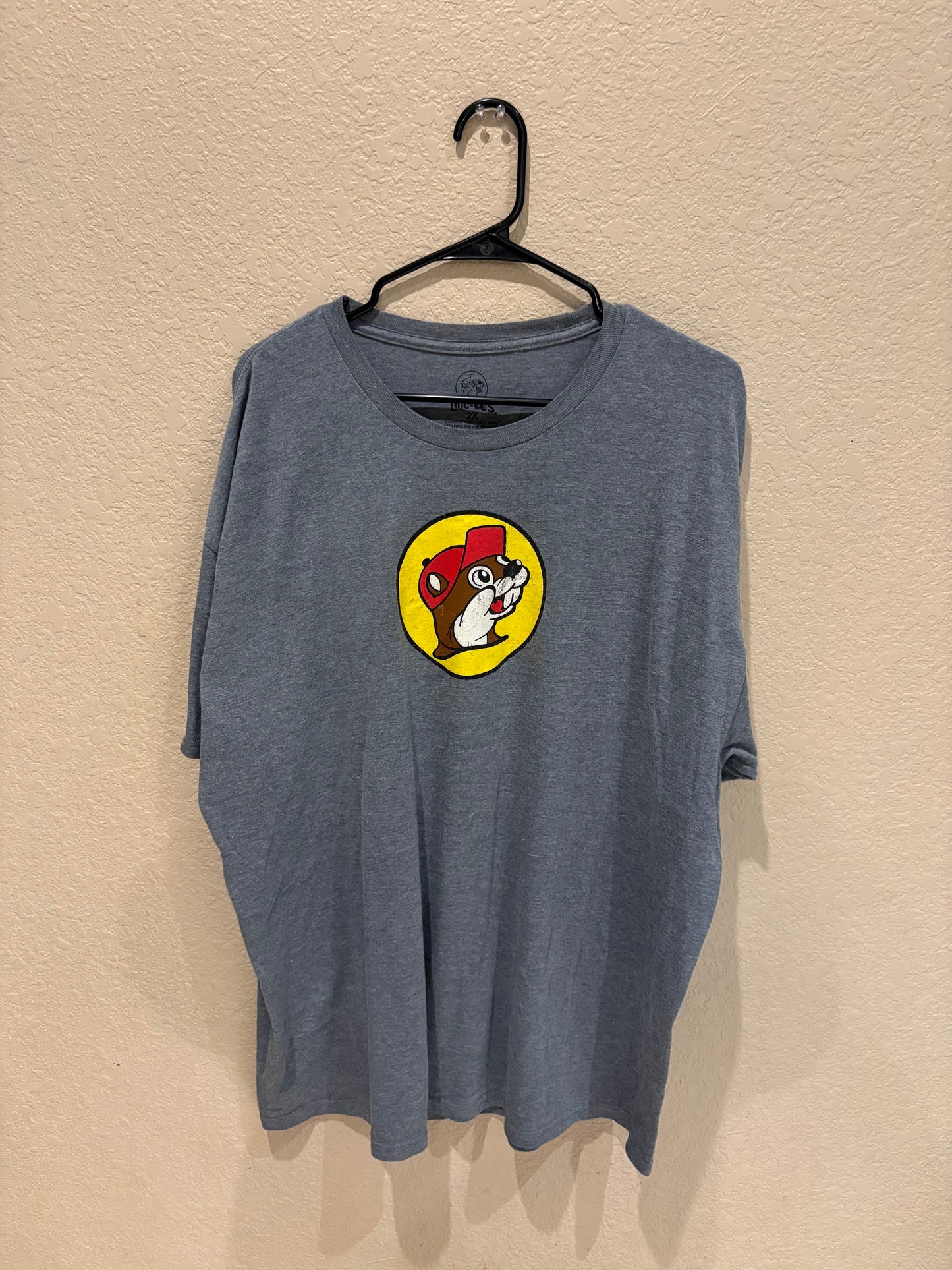 Buc-ee’s Grey T-Shirt (2XL)