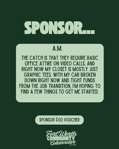 Sponsor A Voucher