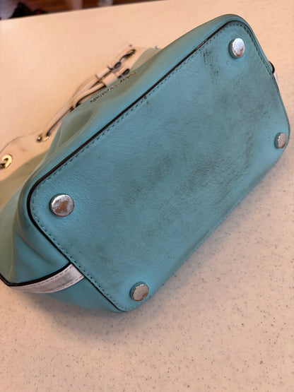 Michael Kors Blue Bucket Bag