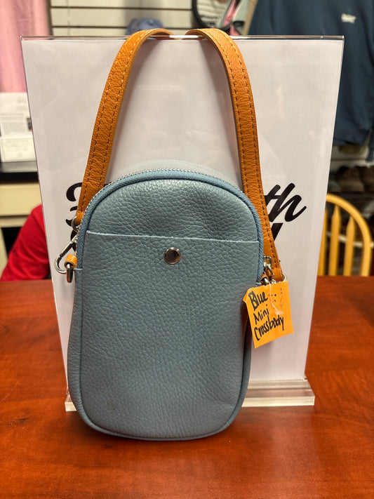 Blue Mini Crossbody