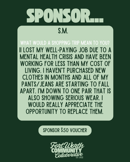 Sponsor A Voucher