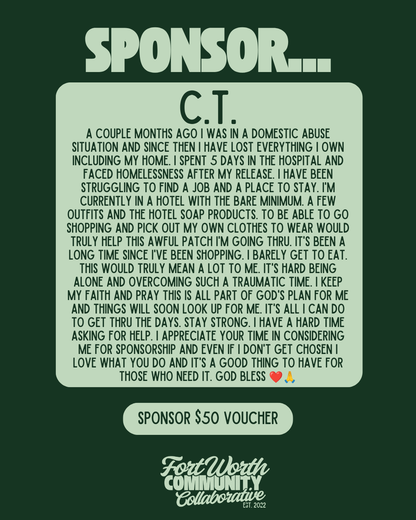 Sponsor A Voucher