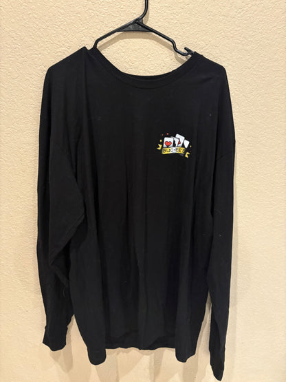 Buc-ee’s King of Hearts long Sleeve T-Shirt (2XL)