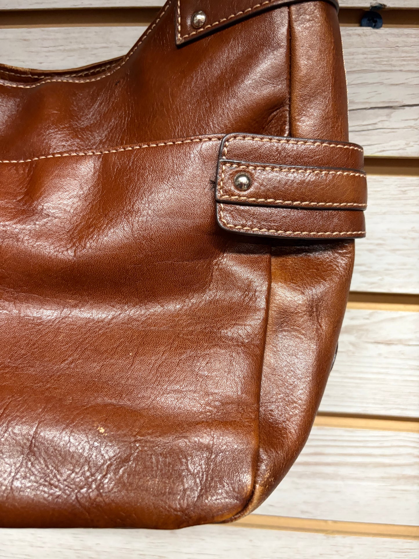 Etienne Aigner Hobo buckle Bag-brown