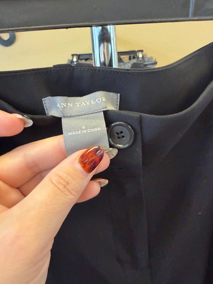 Ann Taylor Black Dress Pants - Size 6