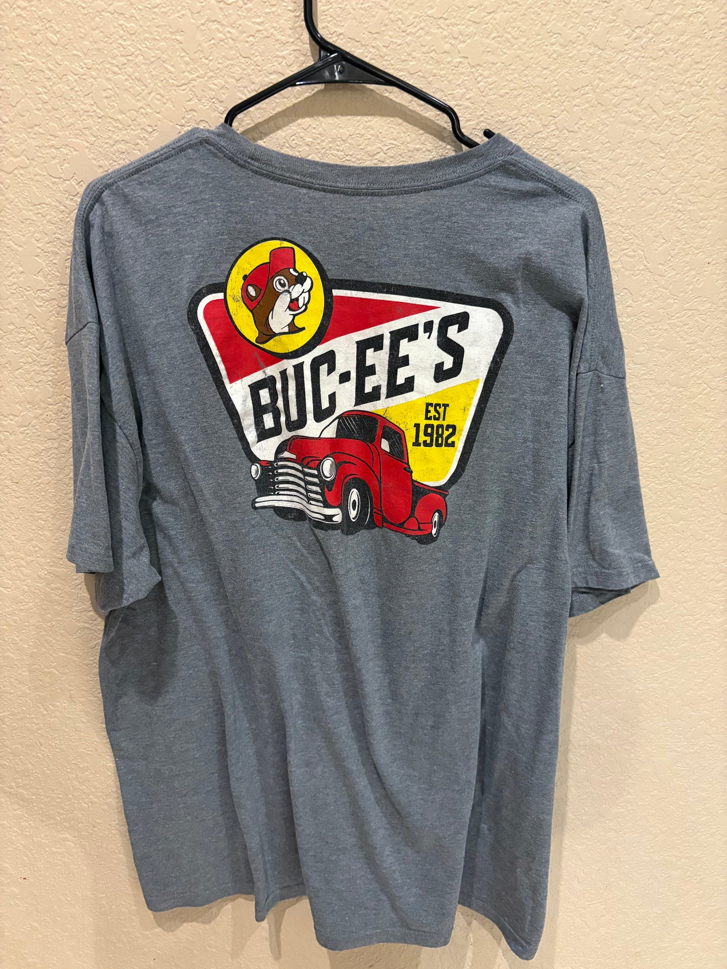 Buc-ee’s Grey T-Shirt (2XL)