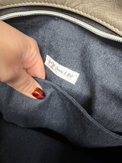 Western cowhide w/leather fringe AUTHENTIC handbag