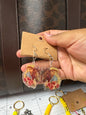 Sati Acrylic/Metal Earrings