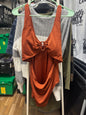 Old Navy Textured Orange Swimsuit- 2X