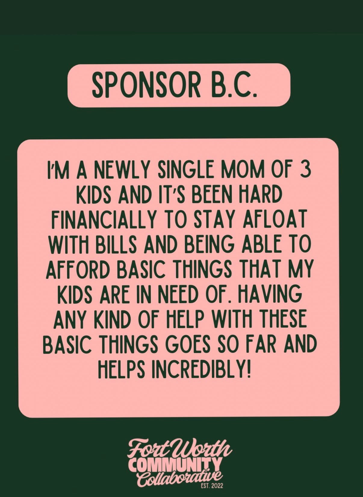 Sponsor A Voucher