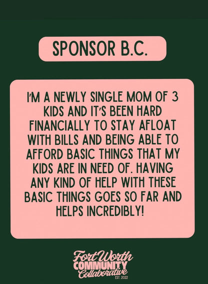 Sponsor A Voucher