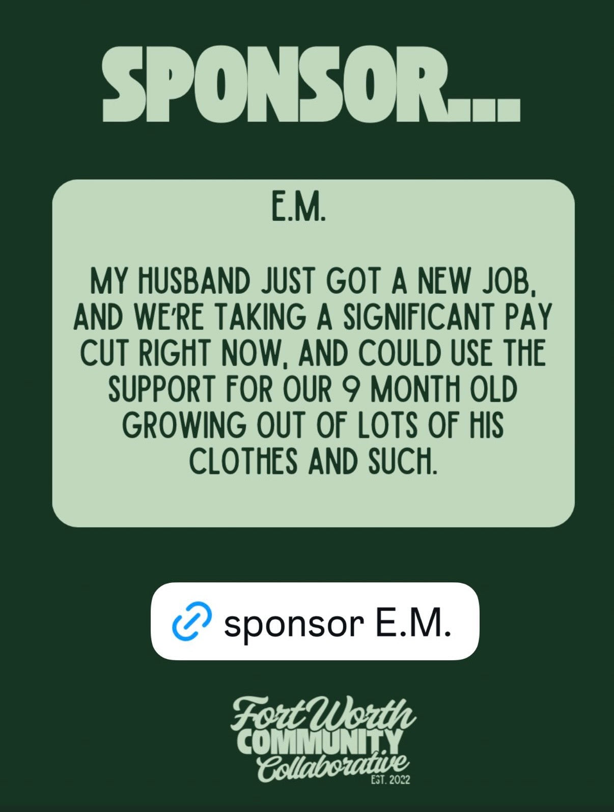 Sponsor A Voucher
