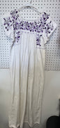 Embroidered Dress Sz M