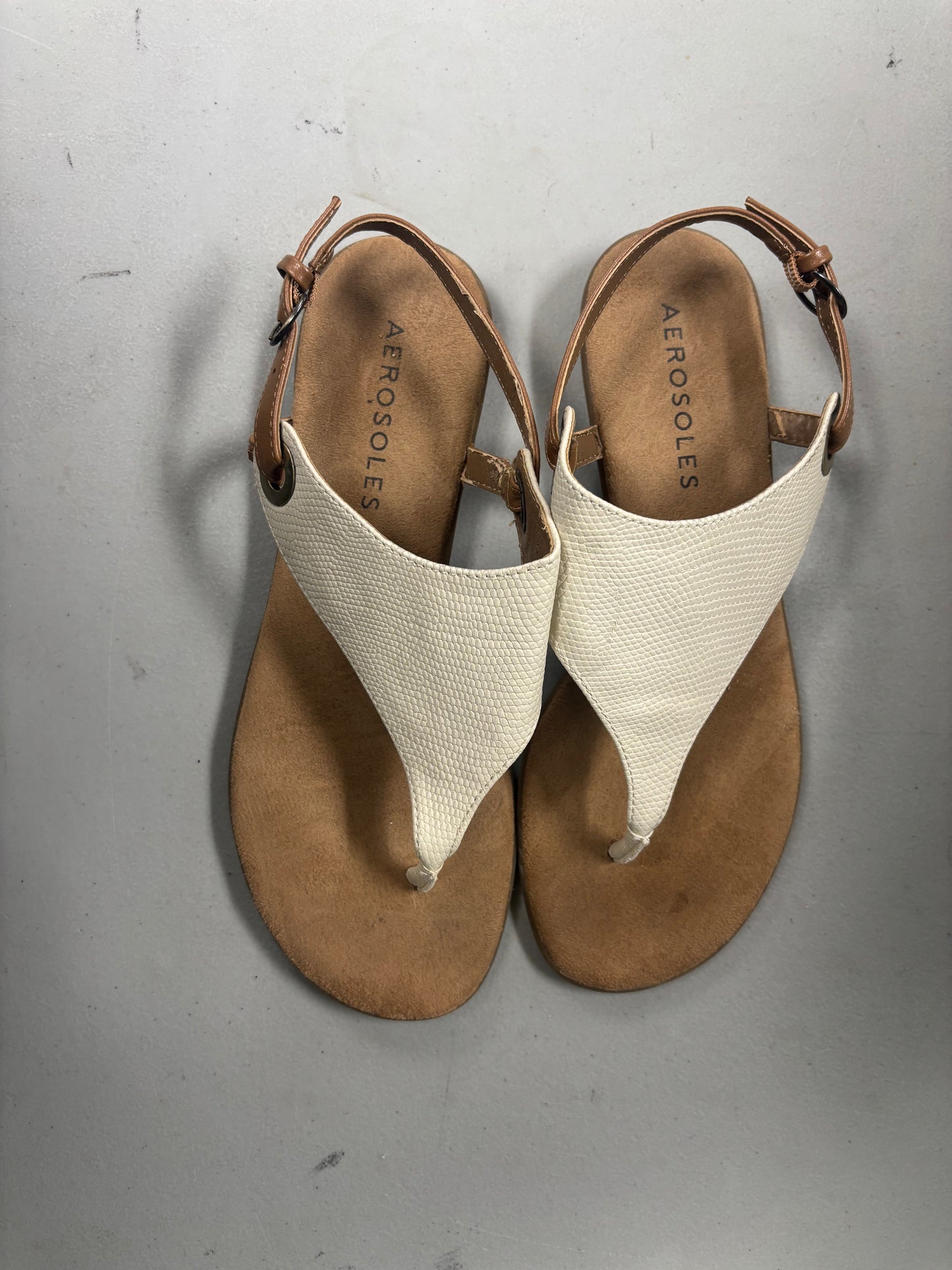 Aerosoles Beige Sandals- W 9