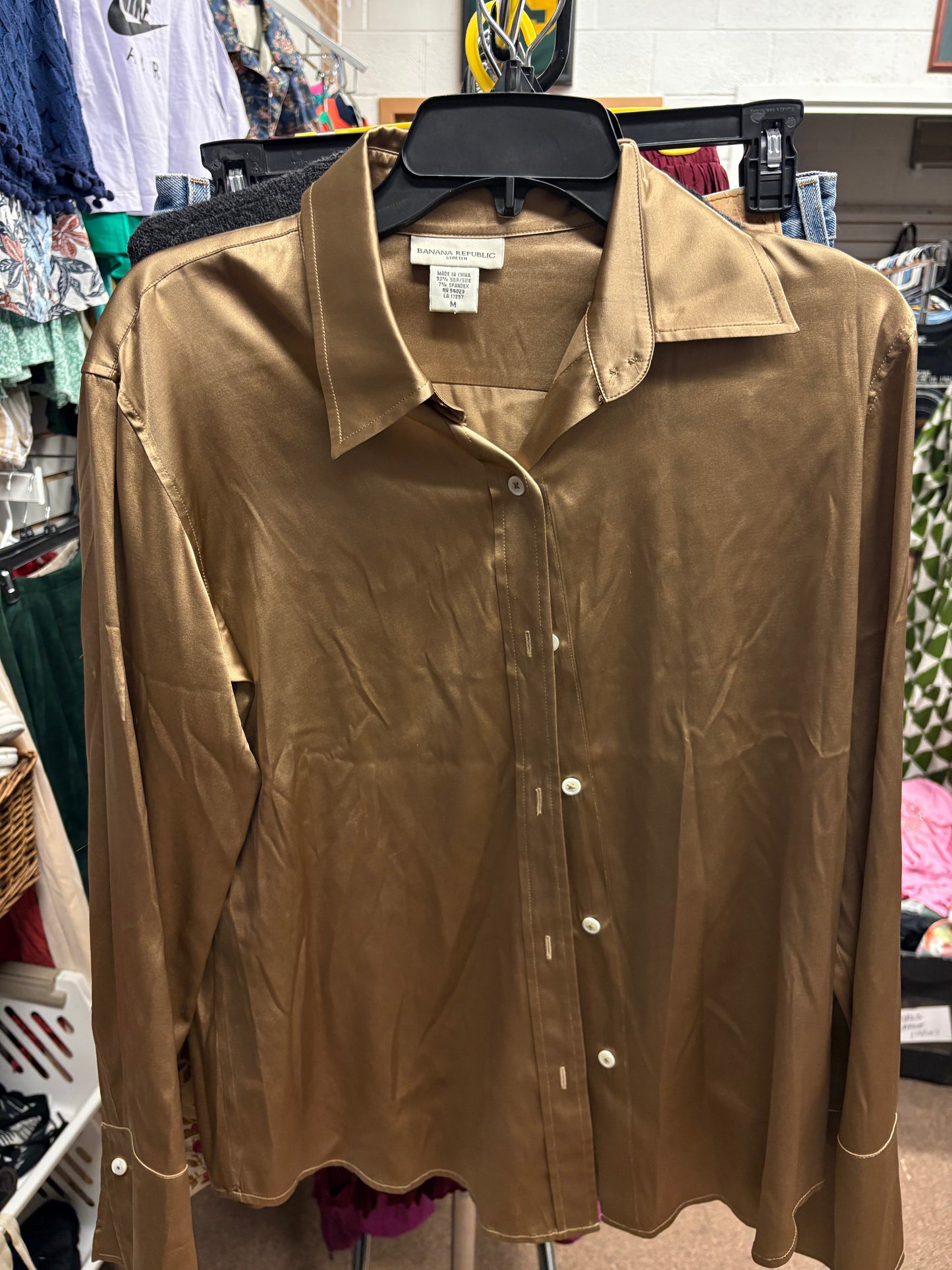 Banana Republic Silk Shirt