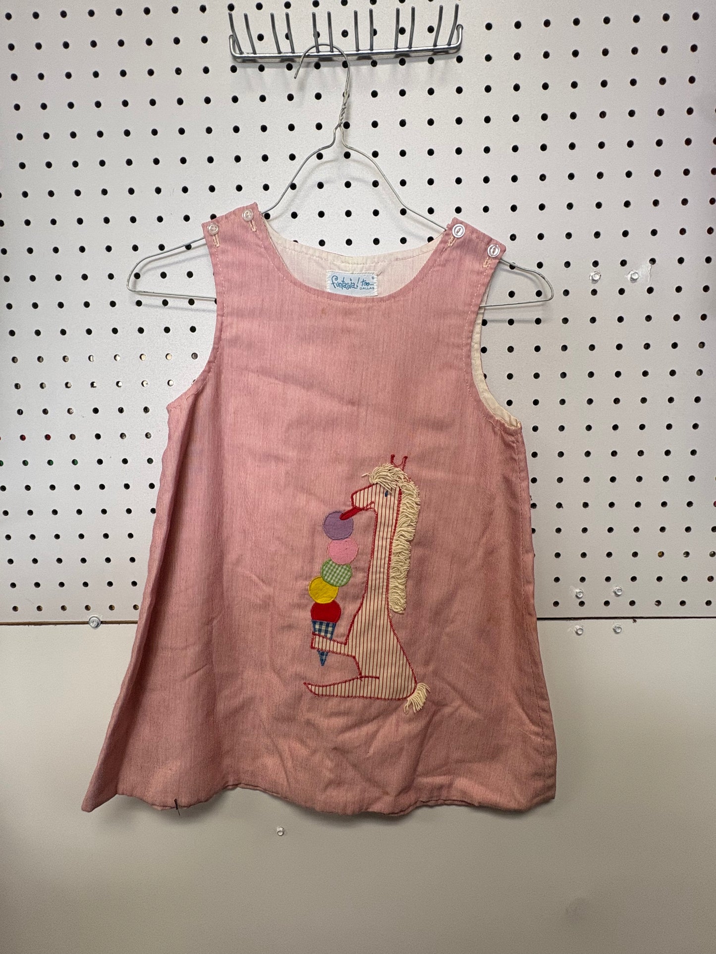 Vintage Funtasia Giraffe Frock Sz 6