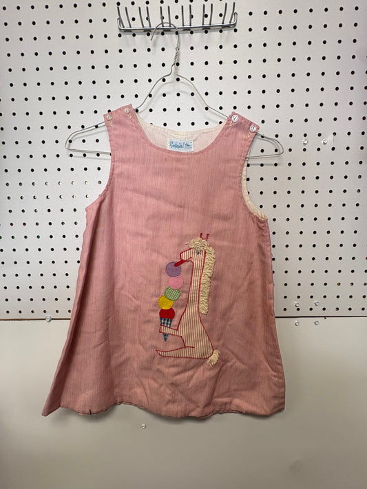 Vintage Funtasia Giraffe Frock Sz 6