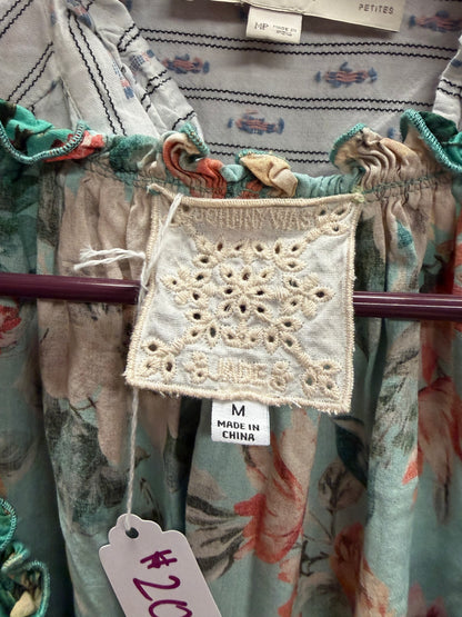 Johnny Was Floral Dress Sz M