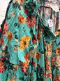 Johnny Was Floral Dress Sz M