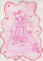 Suzi Art Cutie Creature Postcard