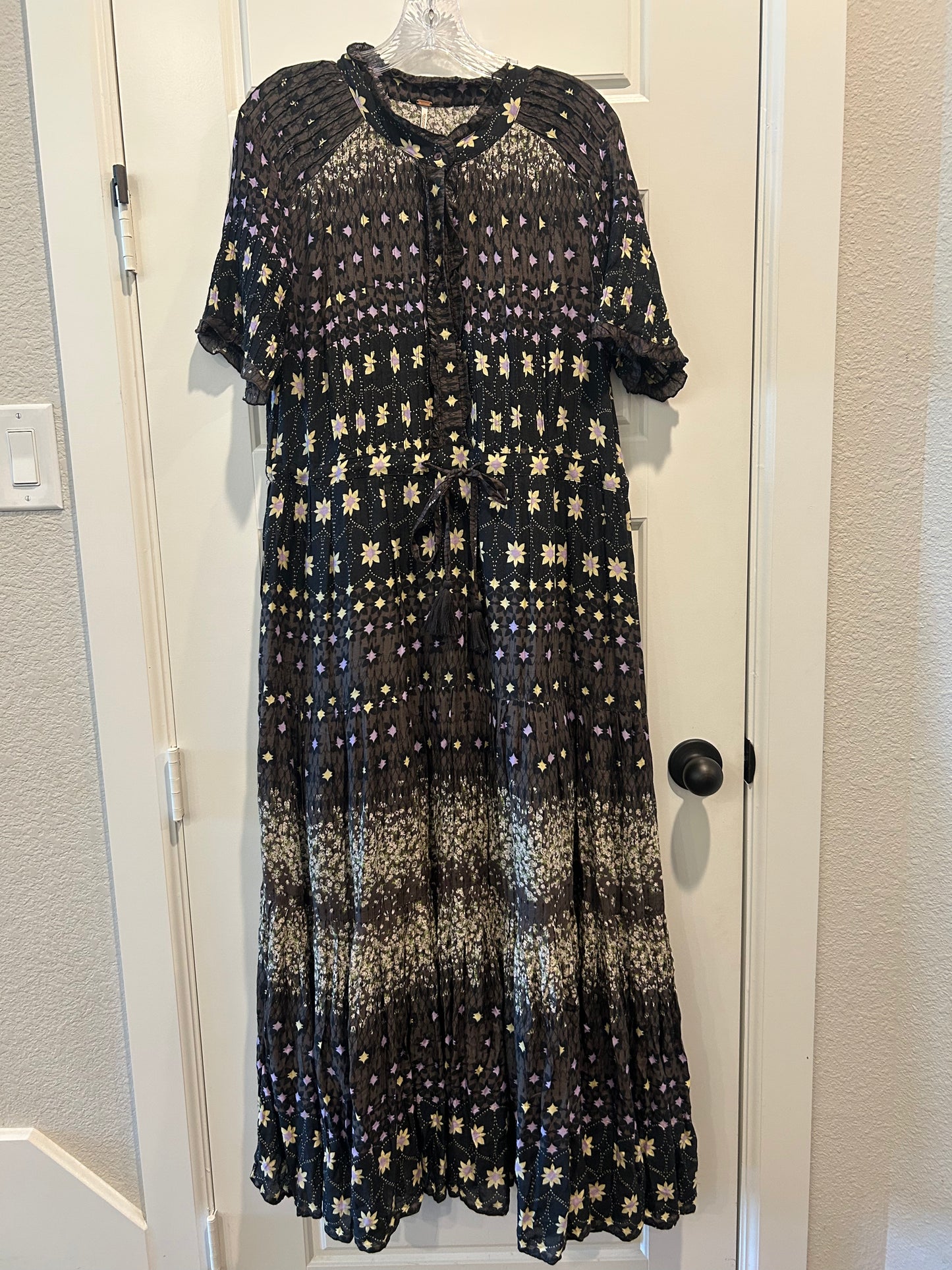 Free People Rare Feelings Maxi Dress size Large